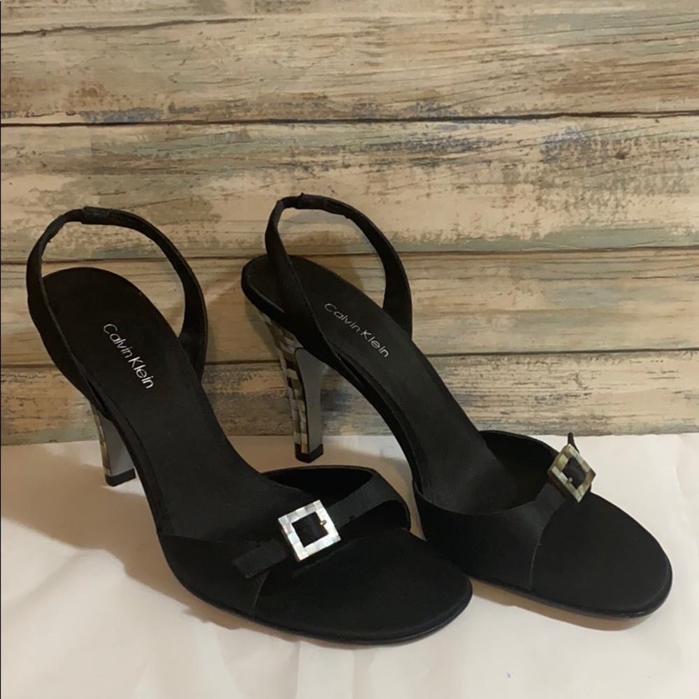 Calvin Klein, Fashion High Heels sandals, Size 9